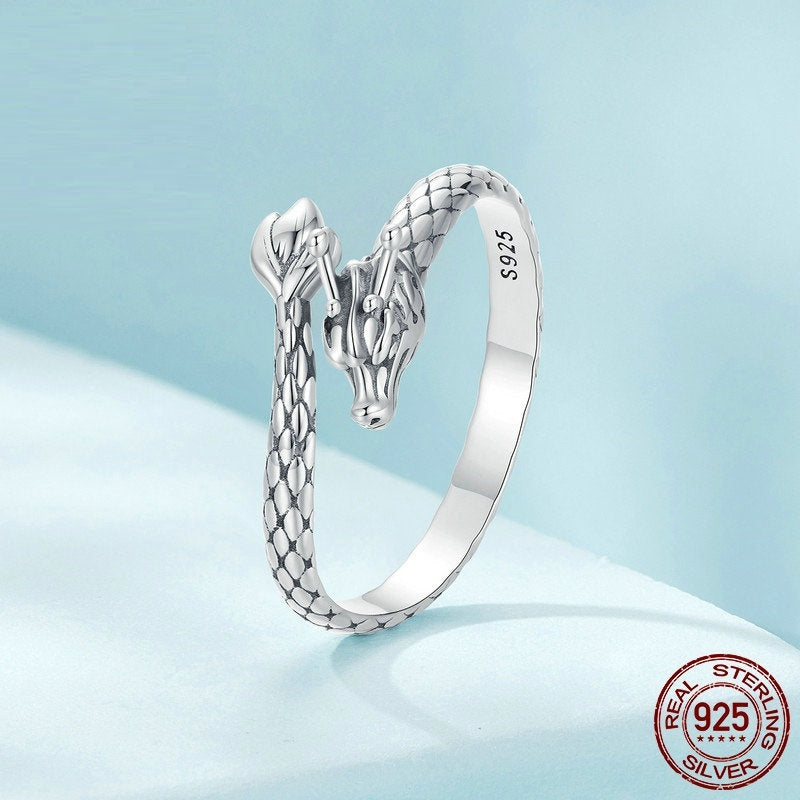 Jorm’s Memory – S925 Sterling Silver Adjustable Ring
